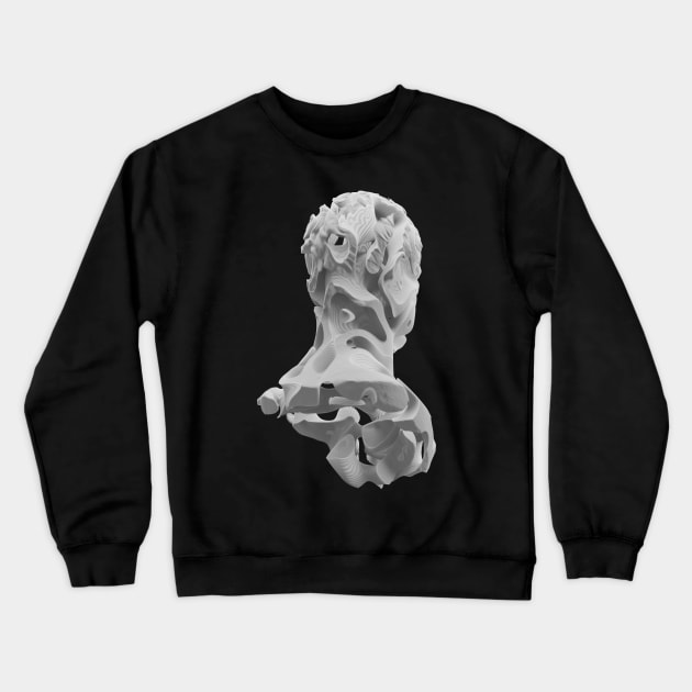 WHITE STRANGER Crewneck Sweatshirt by gigigvaliaart